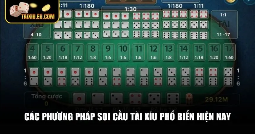 Các phương pháp soi cầu Tài Xỉu phổ biến và hiệu quả nhất hiện nay