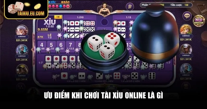 Những ưu điểm nổi bật giúp tài xỉu online chinh phục được người chơi
